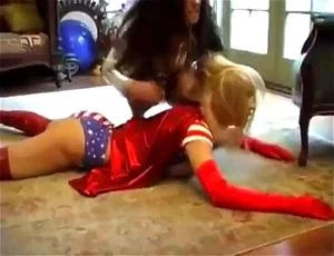 Superheroine bondage thumbnail