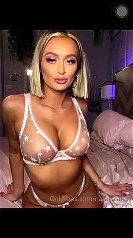 striptease, blonde, natalia starr, big tits