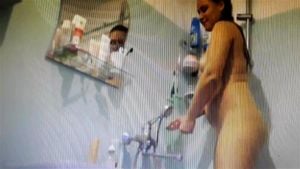 girl shower