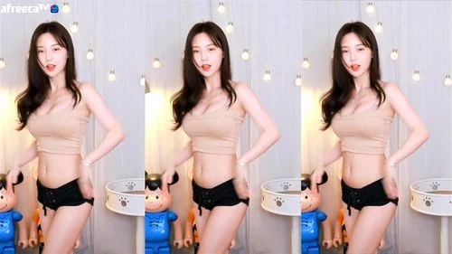 korean bj, 花井, bj dance, big tits