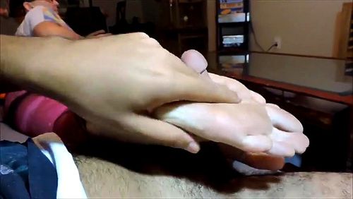 Couch Footjob