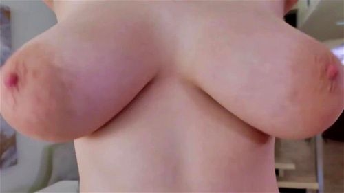 natural tits, solo, big tits