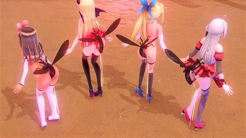 mmd insect, striptease, mmd r18, hardcore