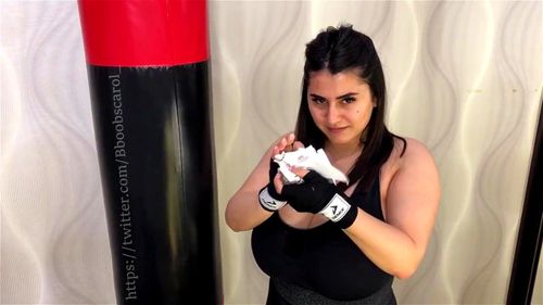 Boxing porn video – Huge tits