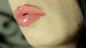 goth lip tease