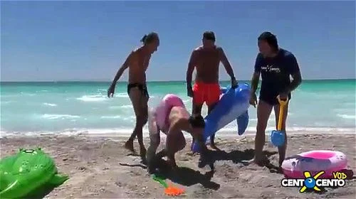 Wife Gangbanged At Beach