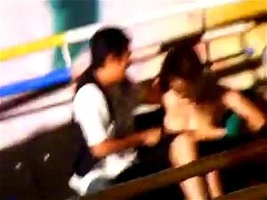 Watch flashed in Amusement park - Flash, #Asian, Asian Porn