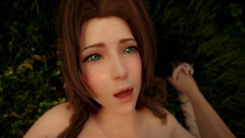 missionary fuck, small tits, missionary, aerith