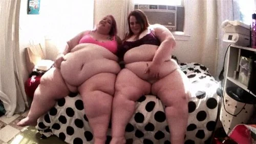 TWO SSBBW LESBIANS BELLY PLAY AND GET OFF TOGETHER