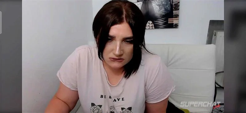 Busty horny bbw gets penetrated on webcam Busty horny bbw gets penetrated on webcam