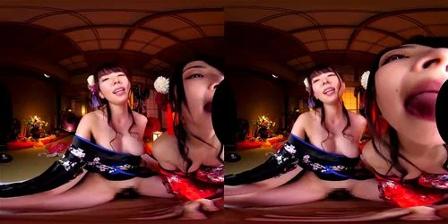 virtual reality, japanese, mature, threesome