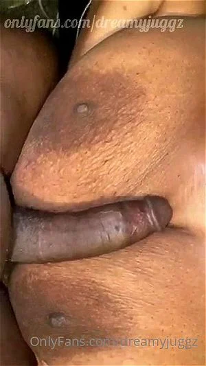 Reverse Titfucking Huge Tits