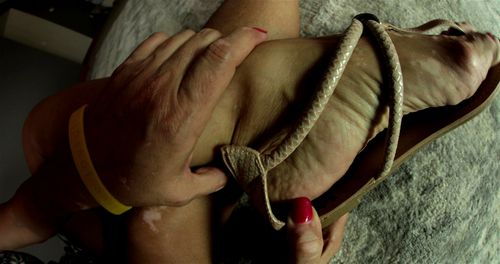 Watch Lacreme sandals - Shoeplay, Foot Show, Foot Fetish Porn - SpankBang