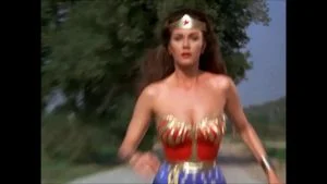 Wonder Woman Lynda Carter - Edition Job - Diving suit Cameltoe! 3