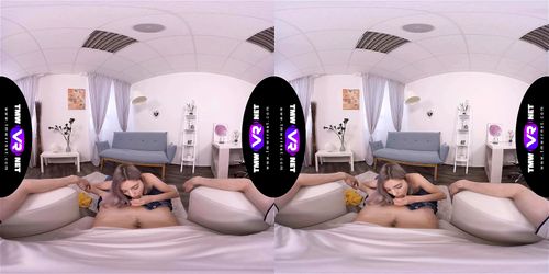 virtual reality, ebony, vr, cumshot