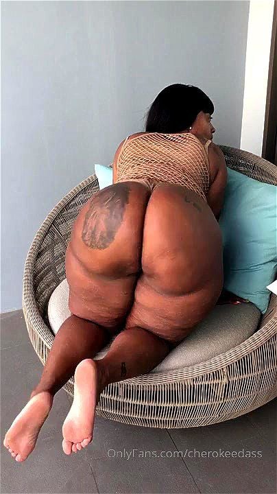 cherokee d ass, ebony, big ass