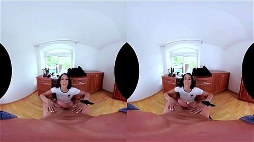 vr, virtual reality, big tits, cumshot