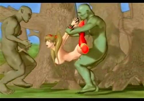 orcs vs female knight