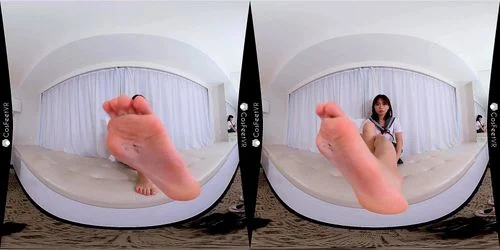 vr, virtual reality, pornstar, giantess feet