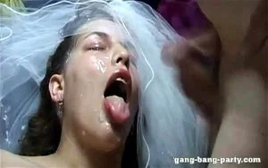 Bukkakebride - Watch WEDDING BUKKAKE - Bride, Bukkake, Wedding Porn - SpankBang