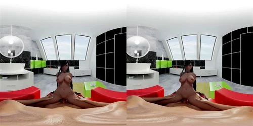 vr, virtual reality, tifa lockhart, big ass