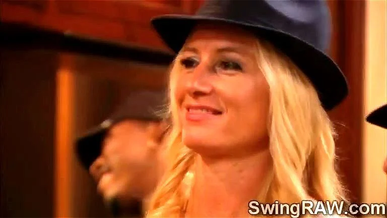 Hot blondies and some drinks turn this reality in a XXX swingers show Hot blondies and some drinks turn this reality in a XXX swingers show
