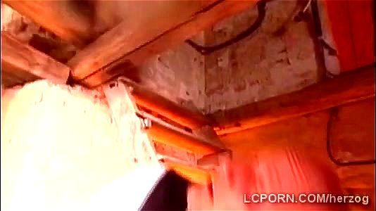 Beautiful farm girl finds ecstasy in a dirty barn Beautiful farm girl finds ecstasy in a dirty barn