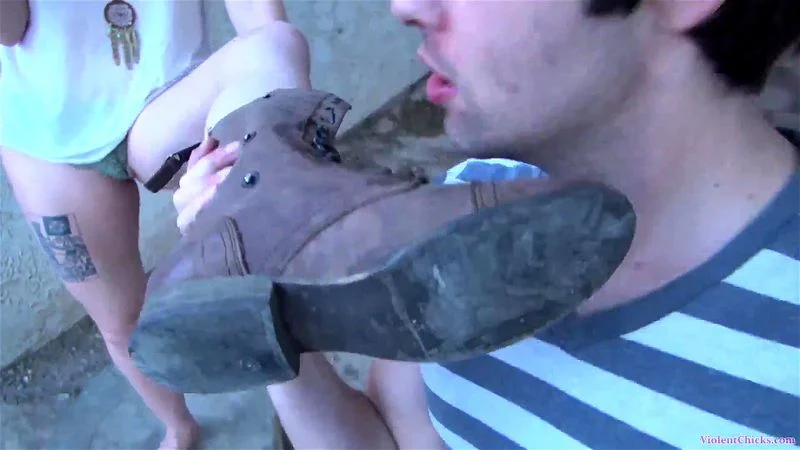 Boot Worship Scene Boot Worship Scene