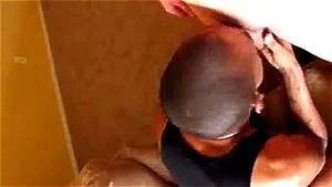 Black boy swallows white boy