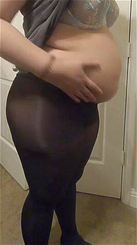 bbw, belly, big tits