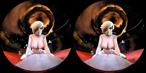 rosalina, virtual reality, big tits, vr hentai