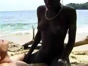 Watch african girl fucked on the beach - Ebony, Beach, African Porn -  SpankBang