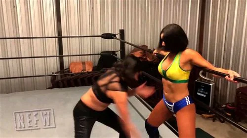 cuntbust, low blows, latina, wrestling