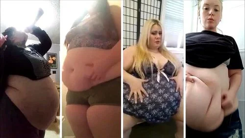 ssbbw, solo, belly, compilation