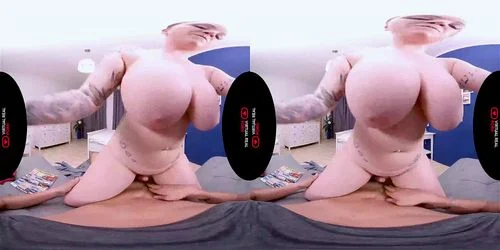 virtual reality, big tits, massage, bbw