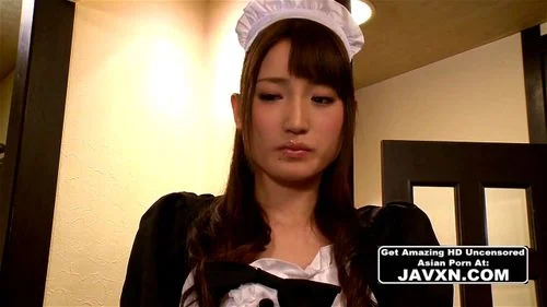 maid, blowjob, japanese, aizawa karin