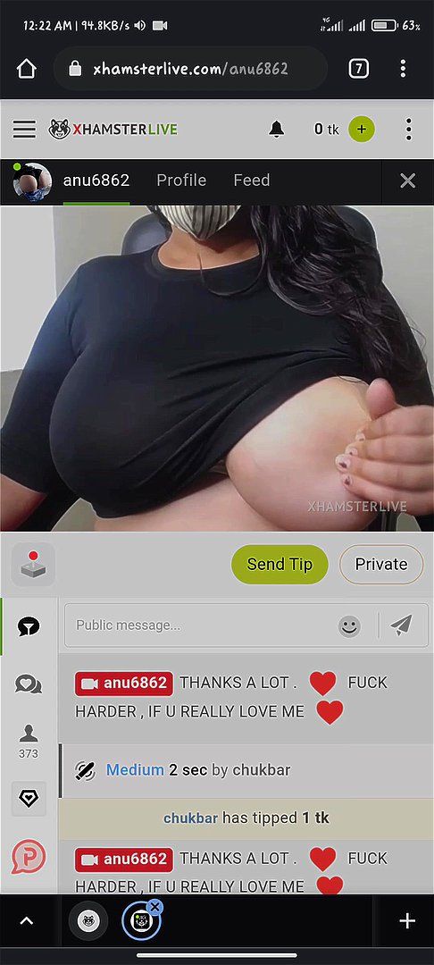 live, indianna jaymes, babe, tits big boobs