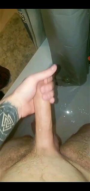 Hard Cock in Shower