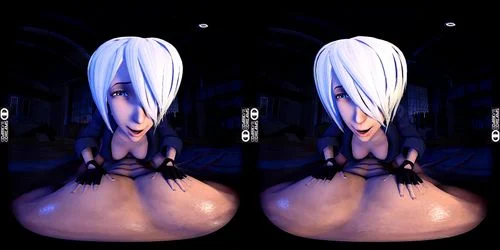 virtual reality, vr, 2b, big tits