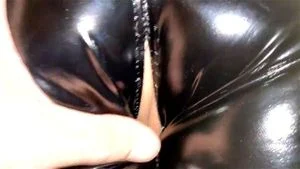 Fuck in Leather Leggings after Cumshot