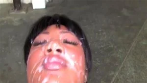 Ebony Facial Cumshots thumbnail