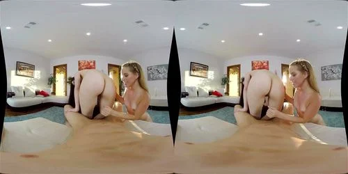 virtual reality, jasmine callipygian, vr tongue, threesome