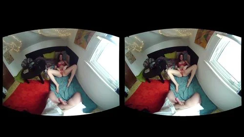 virtual reality, vr, massage, canadian girl