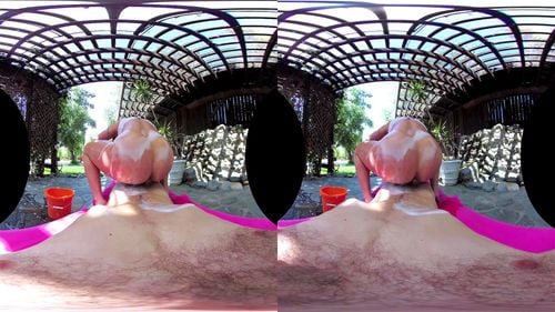 virtual reality, thick, big tits, babe