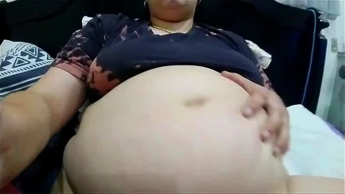 belly stuffing, mature, big belly, farting