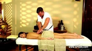 Very tricky massage apartment of horny masseur