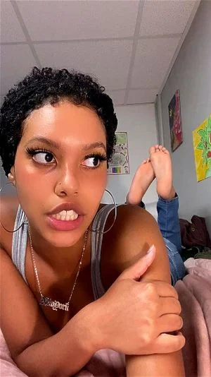 Ebony feet joi funky stank bitches  thumbnail