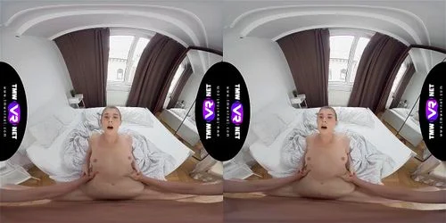 virtual reality, vr 180, small tits, big ass