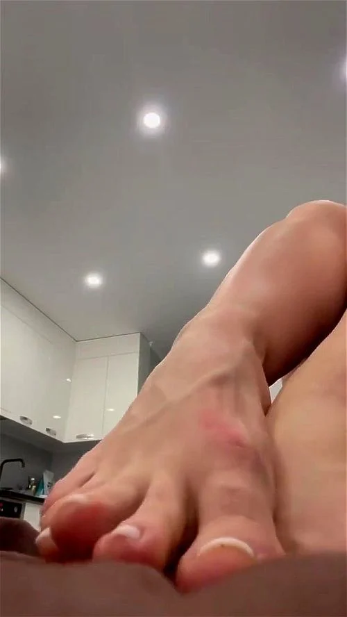 muscular, small tits, russian babe, foot fetish