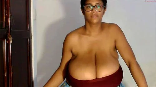 ebony, big tits, huge tits, boobs